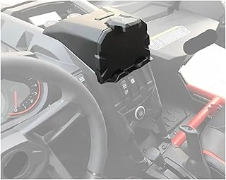 SSNAWBA Soporte for Tableta Soporte for Dispositivo electrónico Soporte for Dispositivo de teléfono con Tableta con Caja de Almacenamiento # 715002874 Compatible con Can Am Maverick X3 2017-2023