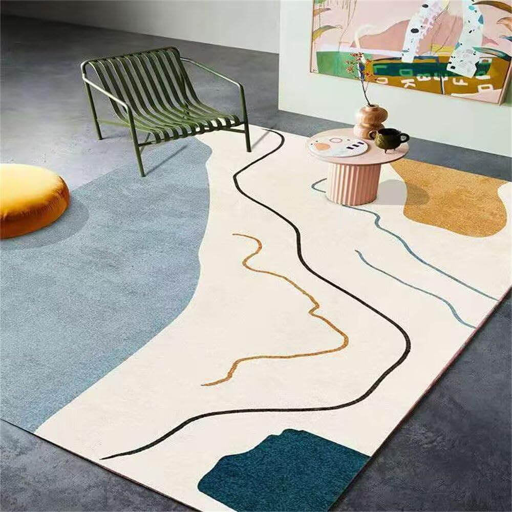 Tapis doux pour chambre fini les pieds froids sur le sol avec cette descente de lit