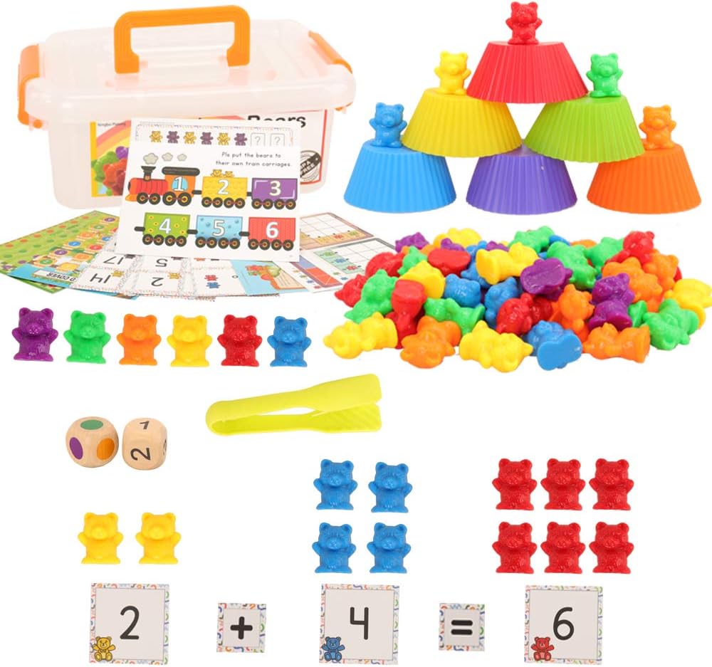 REMOKING Math Balance Toys for Kids,Montessori Toys for Toddlers, Early ...