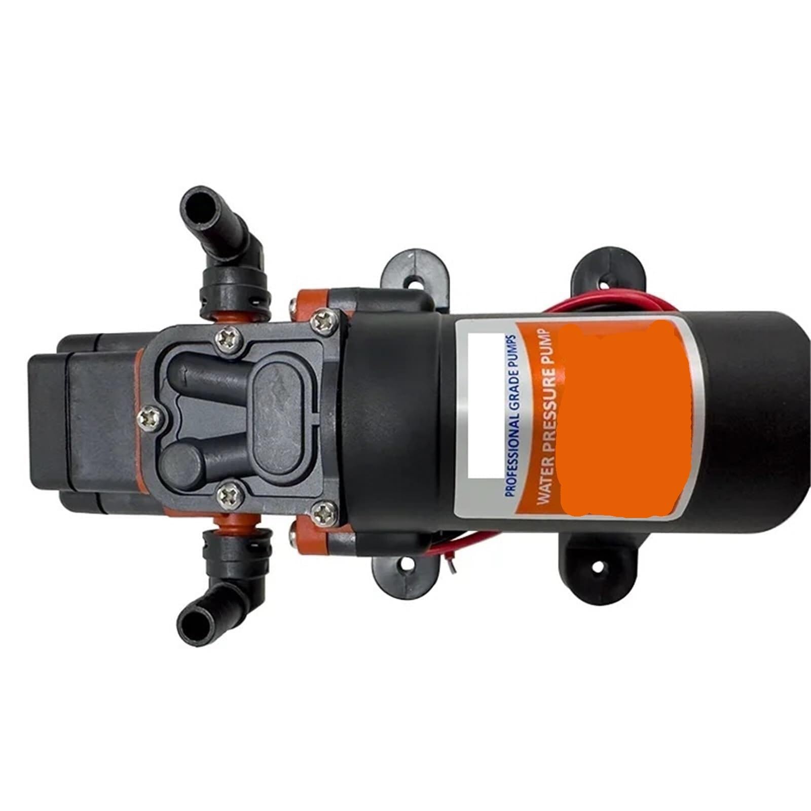 Diaphragm Pump, Miniature Electric Booster Pump 12V 24V Self-Priming Solar Shower Car Wash Toilet RV Pumping(24V)