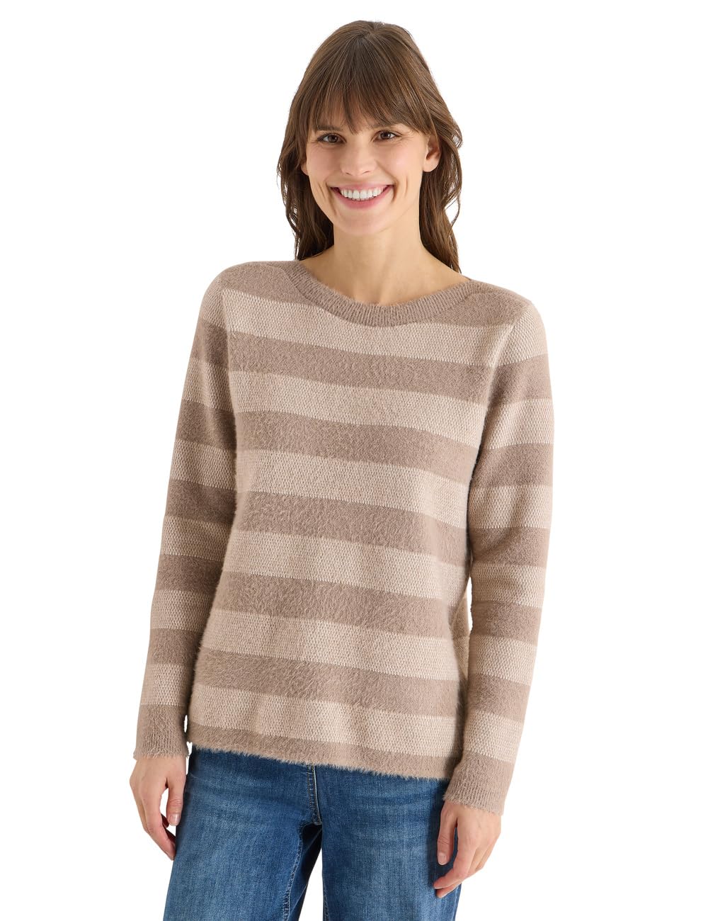 Cecil Damen Federgarnpullover