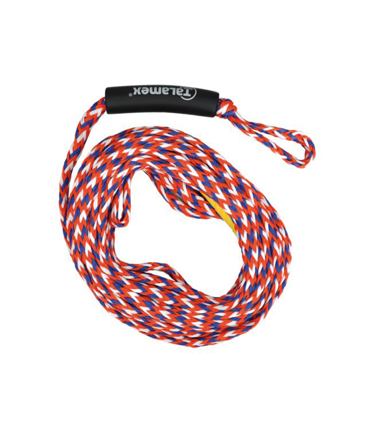 TALAMEX - Cuerda de tracción para 3-4 personas, 16.7 metros, Multicolor