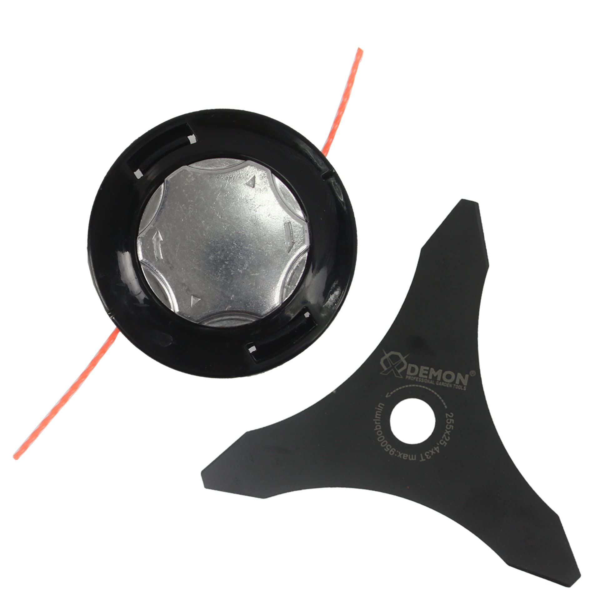 Kosiarka do trawy 62 cm3 DEMON® RQ 580 TURBO z silnikiem wybuchowym: 2-suwowa mieszanka paliwa: 25:1 kosiarka do trawy ogrodowej