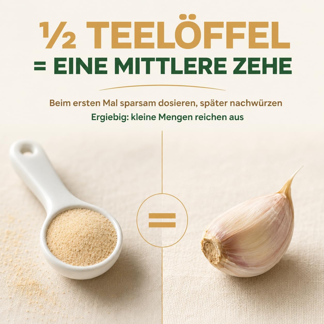 GiDeli Ail Semoule 5 kg - Granulés Séchés - Sachet Refermable