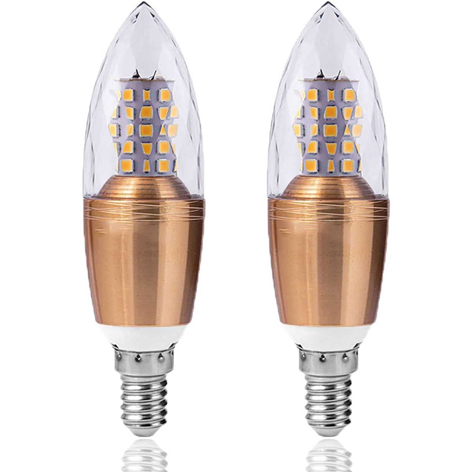 KUNOQXHA LED Candelabra Bulb Corn Bulbs, 100 Watt Equivalent 12W Led Light Bulb 3000K-6000K 1200Lumens E12 E14 Candle Base Chandelier Bulbs AC85-265V