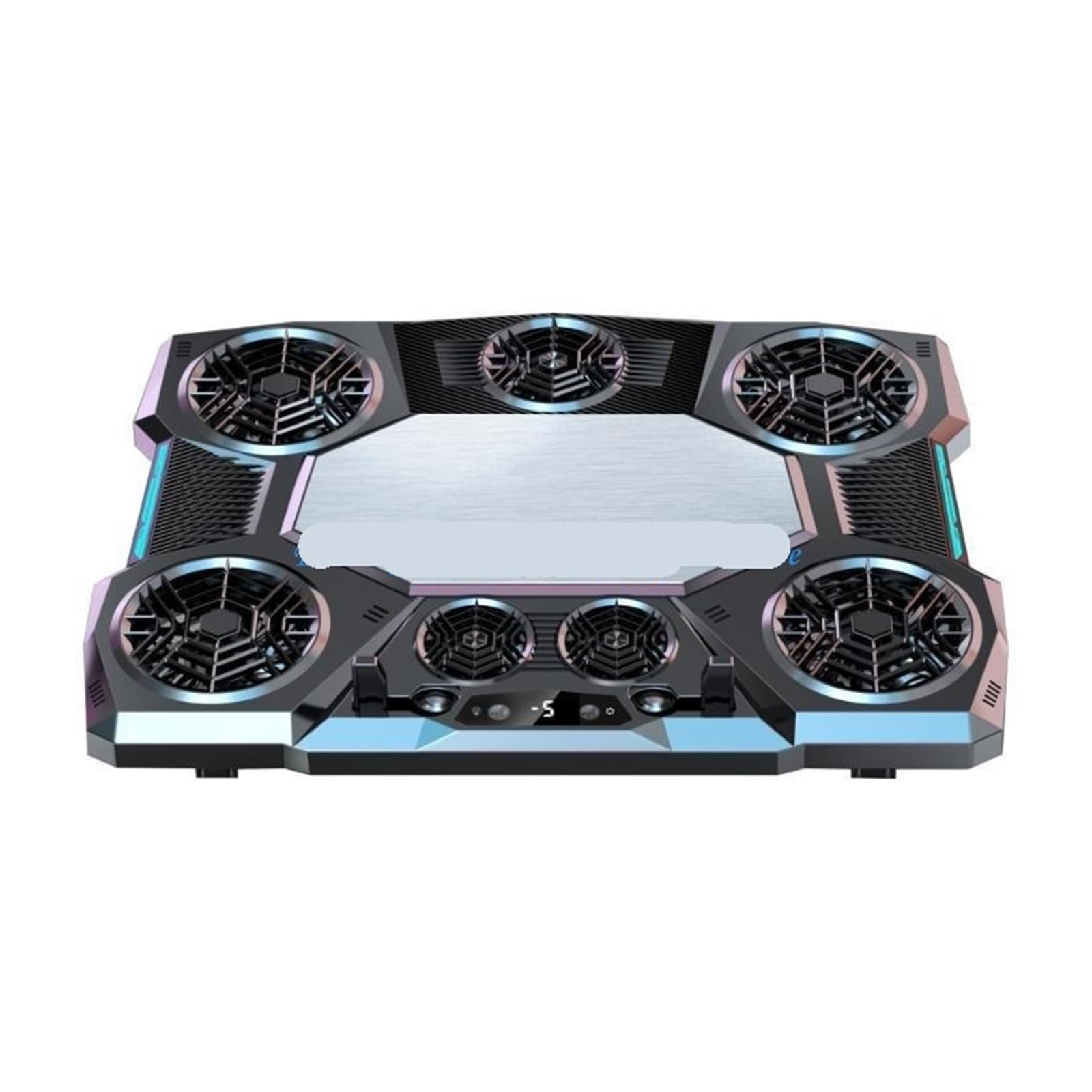 Dispositivo di Raffreddamento for Laptop Pad di Raffreddamento 6 ventole Supporto di Raffreddamento for Laptop RGB | Supporto for notebook con base for radiatore con supporto di espansione for telefono