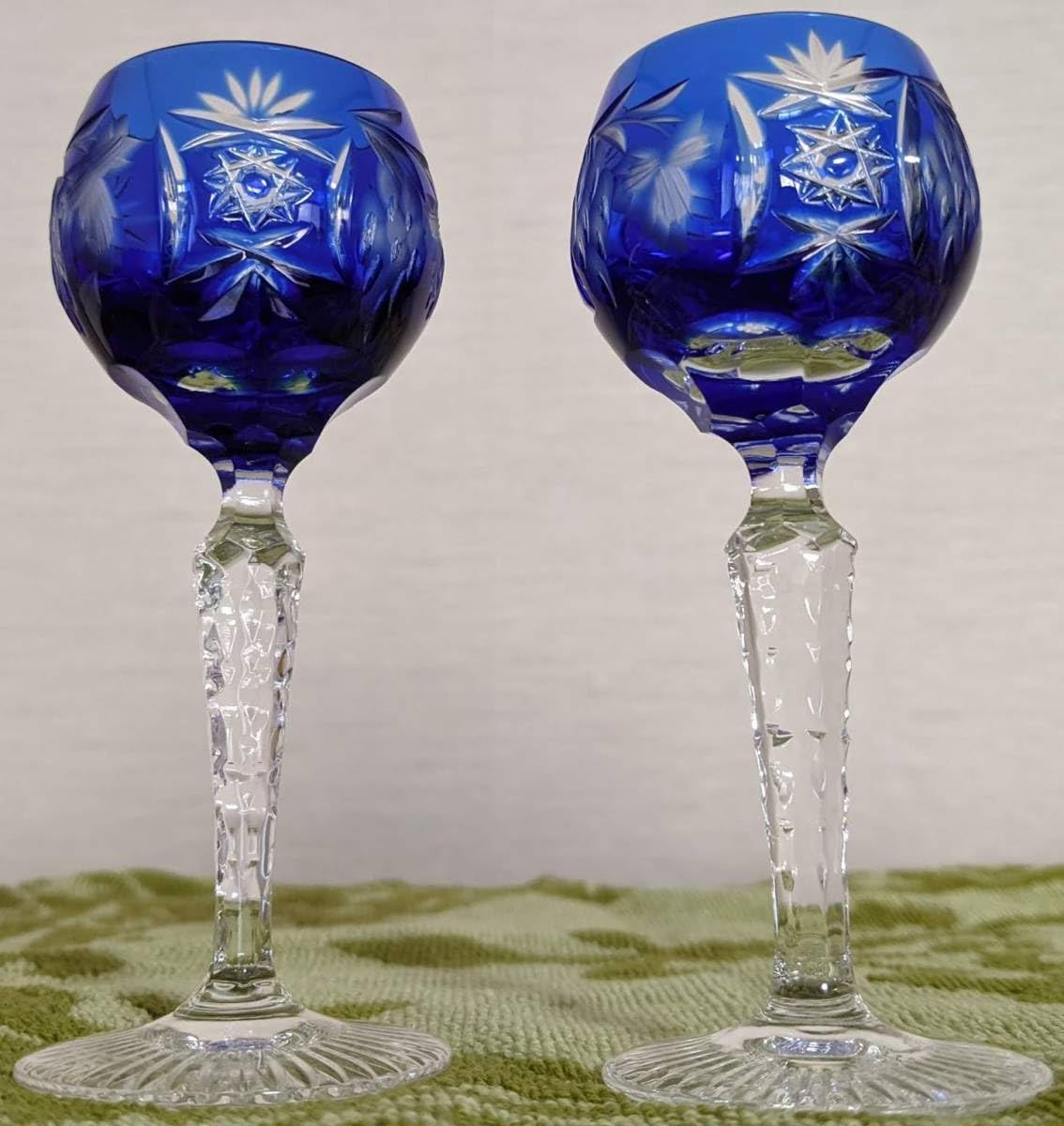 DRESDEN GERMANY ドレスデン クリスタル カット ガラス 花瓶