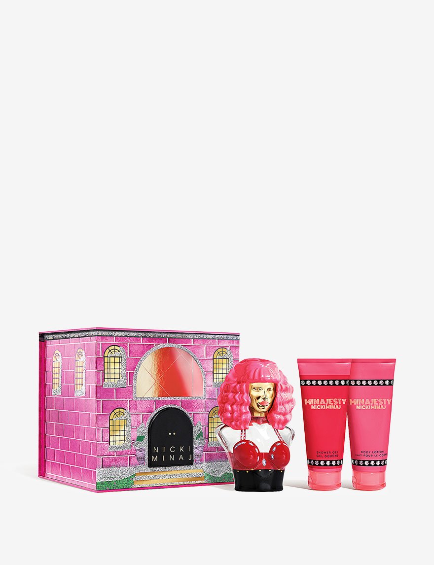 Nicki MinajMinajesty Coffret : Eau De Parfum Spray 100ml/3.4oz + Body Lotion 100ml/3.4oz + Shower Gel 100ml/3.4oz 3pcs