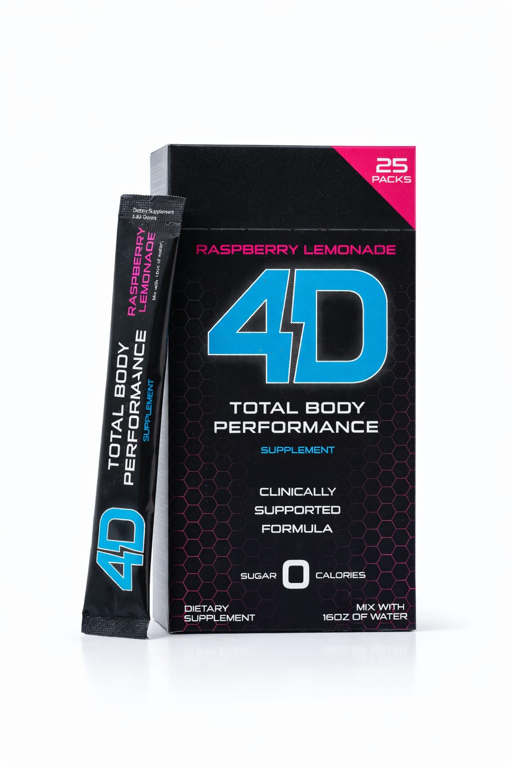 Amazon.com: 4D Total Body Performance Raspberry Lemonade Drink Mix
