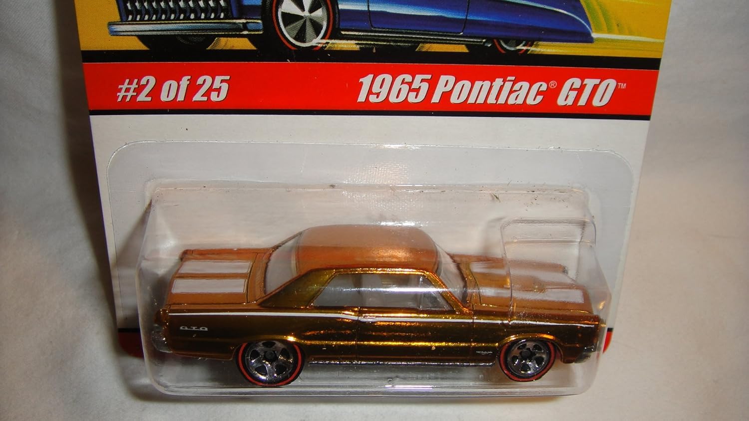 Amazon.com: Hot Wheels Classic 1965 Pontiac GTO RED : Toys & Games