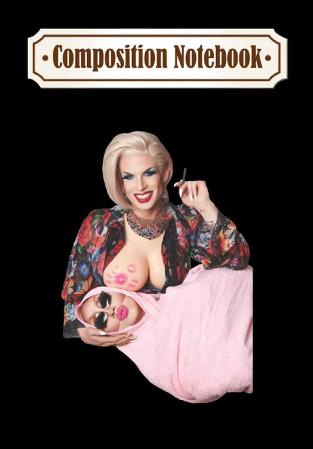 Composition Notebook: Trixie and Katya Book UNHhhh Classic, Journal 6 x 9, 100 Page Blank Lined Paperback Journal/Notebook