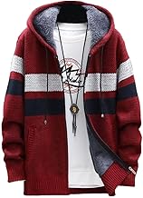Emptio Men's Hooded Border Knit Jacket
