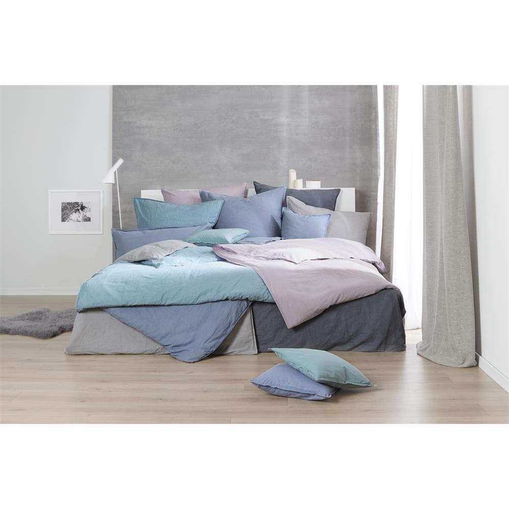 Thomas rinforzato di biancheria da letto stonewashed | 365 viola – 135 X 200