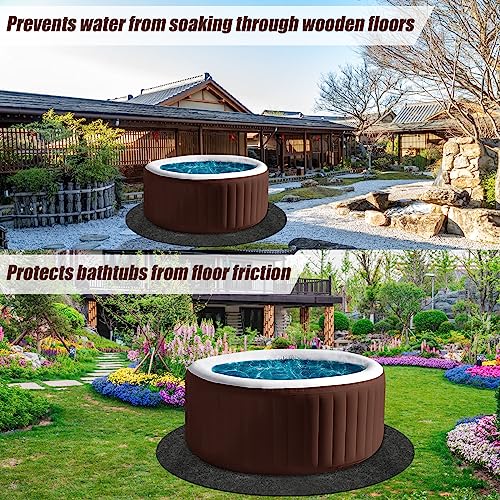 78 Inch Round Hot Tub Flooring Protector - Image 4