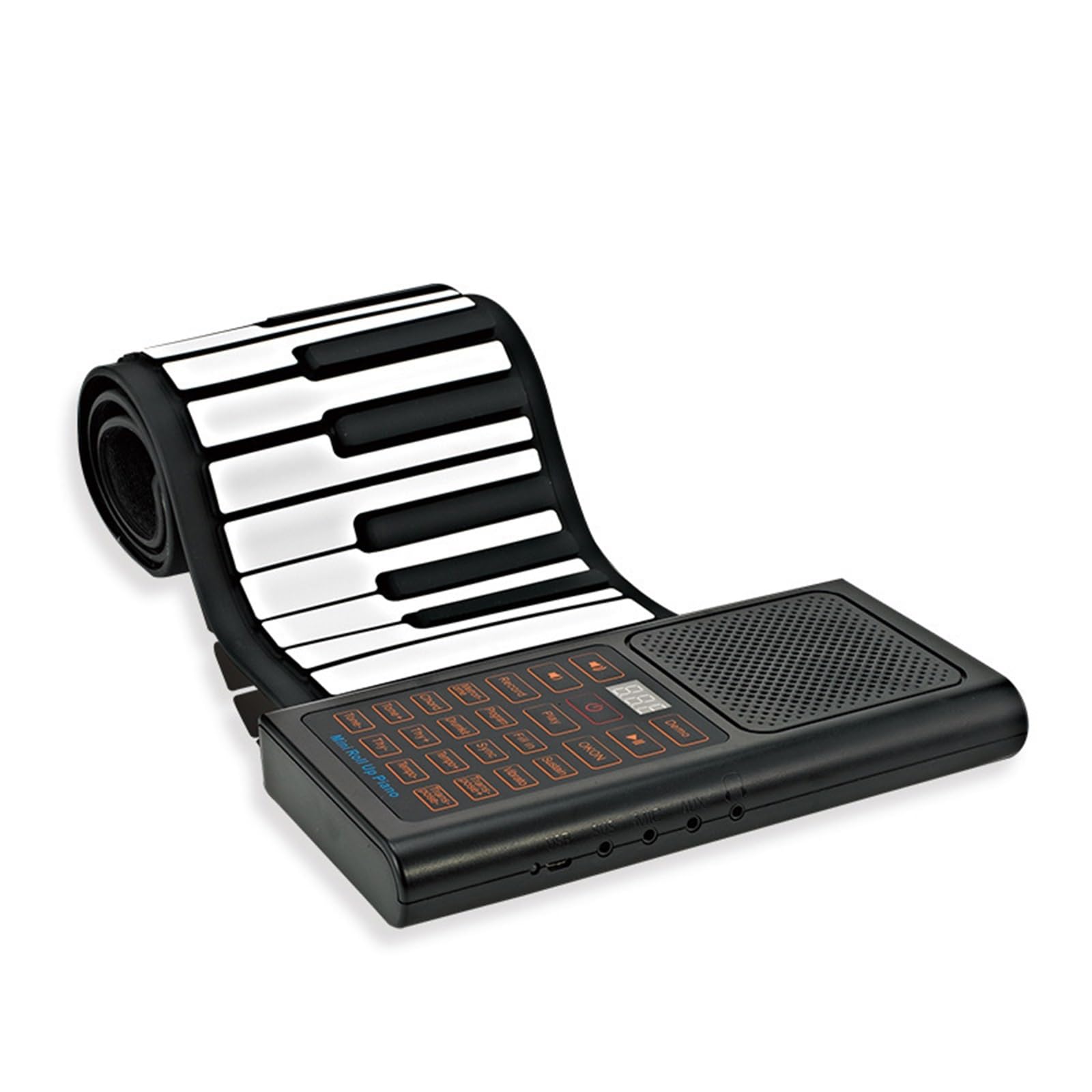 Tastiera Digitale Per Principianti 61 Tasti Pianoforte Arrotolato A Mano Portatile Pieghevole Strumento Musicale Tastiera Elettronica