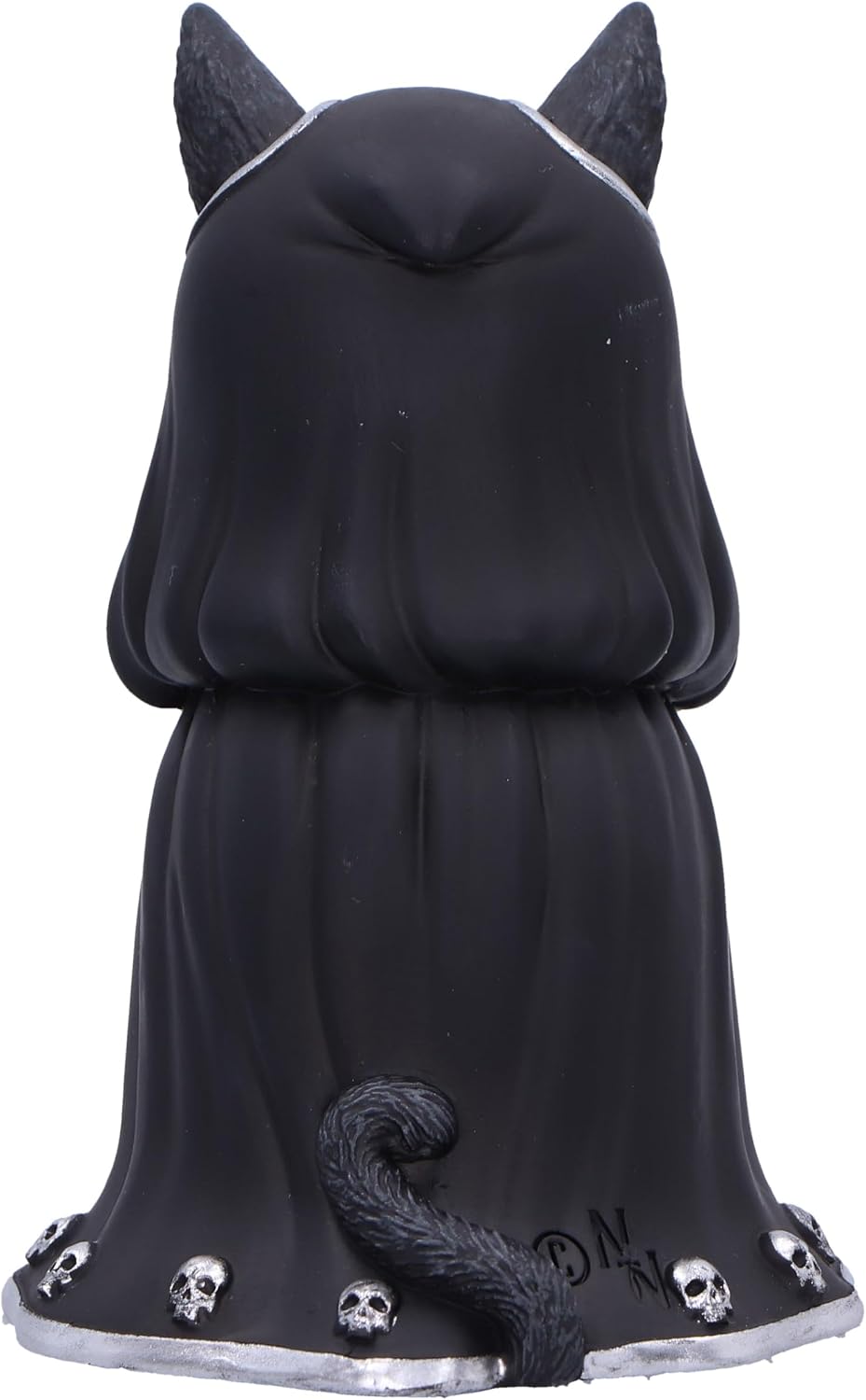 Nemesis Now Cult Cuties Zefur Figurine 10cm, Resin, Black, Cult Cuties™ Collectible Zefur Figure, Scarily Adorable Cat in Cloak, Spooky Cat Gift, Cast in The Finest Resin, Expertly Hand-Painted image 3