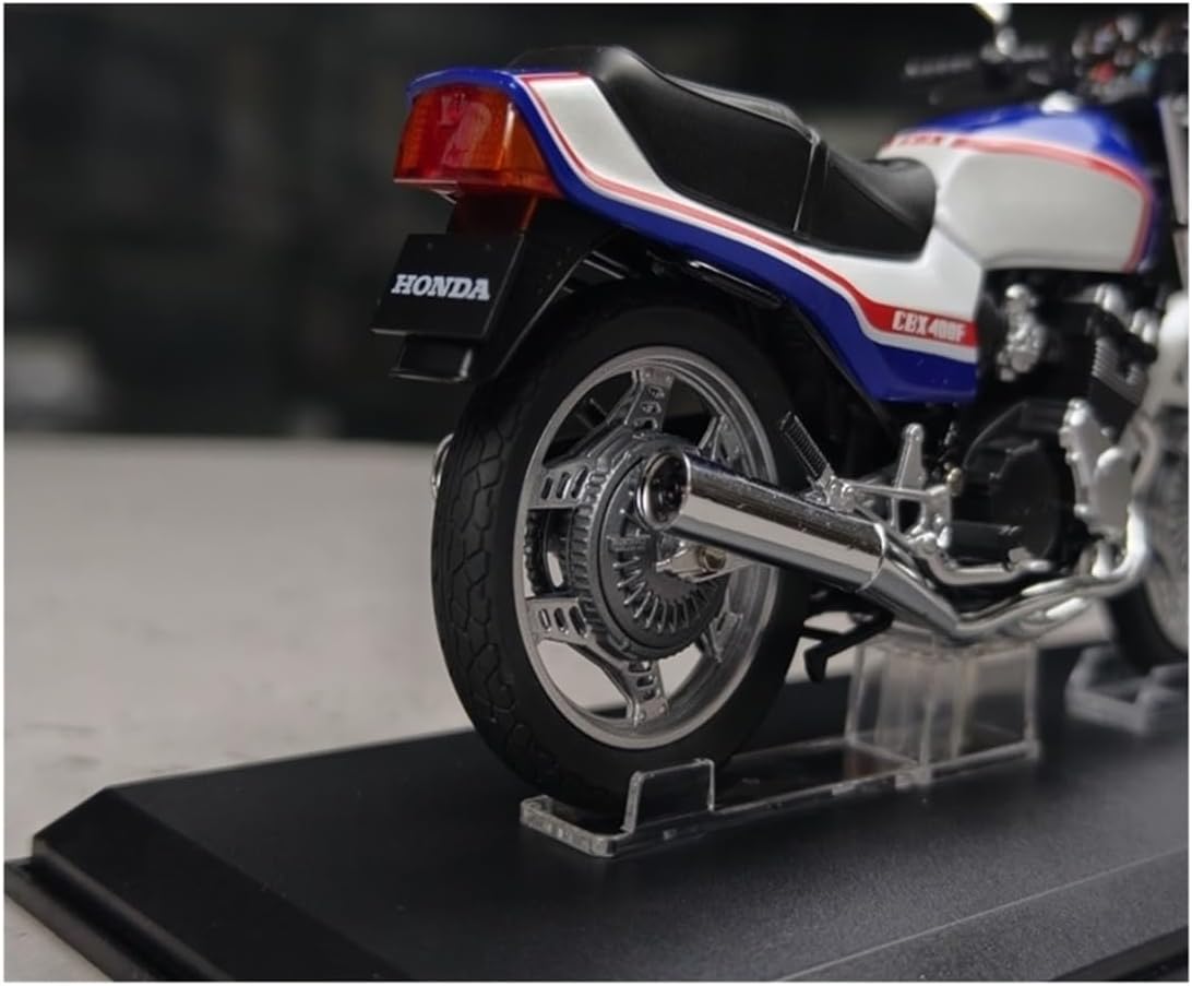 Simulation Motorcycle Toys 1:12 for Honda CBX 400F Miniature Alloy Motorbike Model Diecast Car Boys Christmas Birthday Gift Adults Adult for Boys(Style-D)