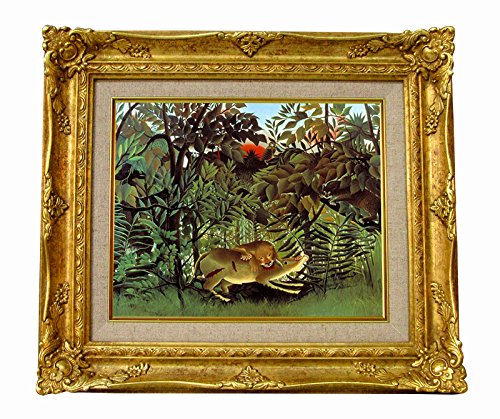 【複製画】ルソー「牝牛と牧人」風景画 油彩画 rousseau18.jpg