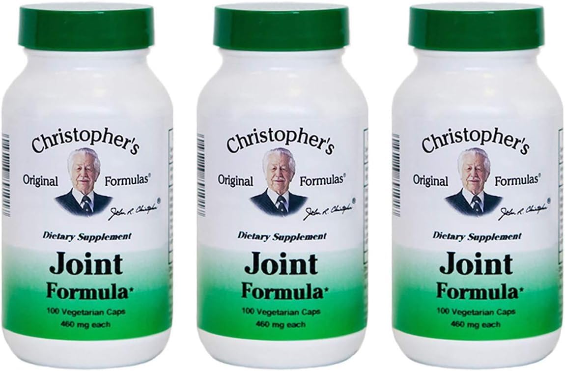 Christopher's Original Formulas Joint Formula – 100 Vegetarian Capsules – Synergistic Herbal Blend for Joint Support – Made in the USA — Amazon image 5
