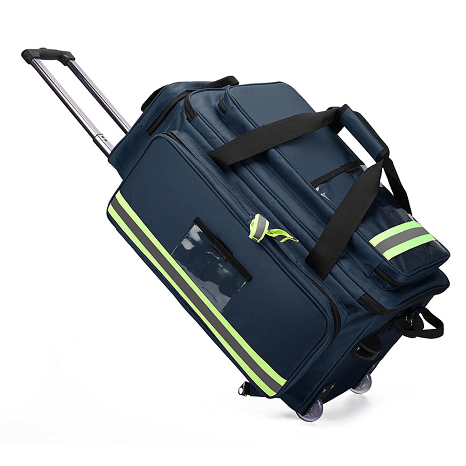 Kit di primo soccorso professionale, borsa traumatologica di grande capacità con scomparti multipli, essenziale per le cure di emergenza e situazioni di sopravvivenza