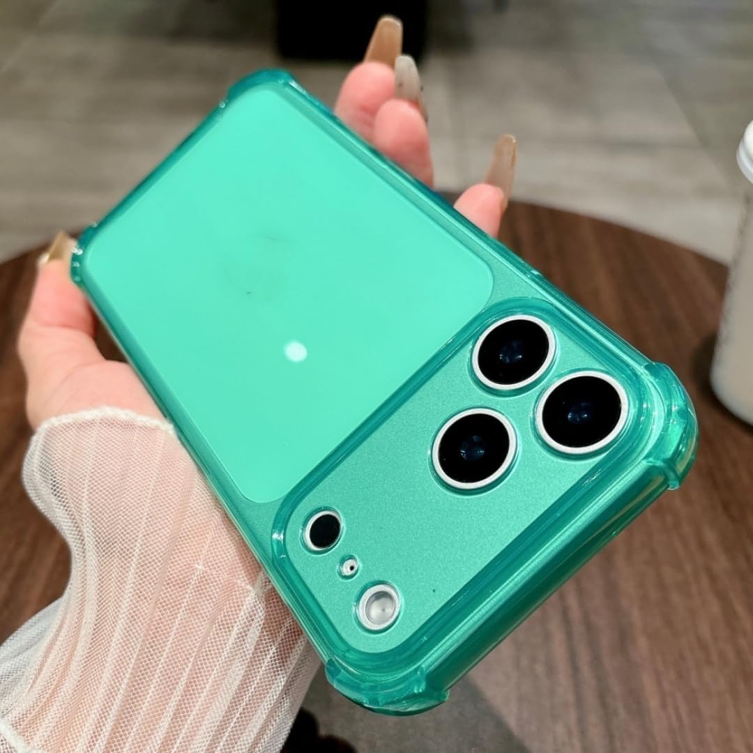 Évitez les rayures : coque iPhone 17 Pro Max antichoc cyan