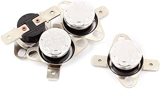 Aexit 4PCS KSD301 Thermostats & Accessories 85C 185F NO Thermostat Temperature Thermal Accessories Control Switch