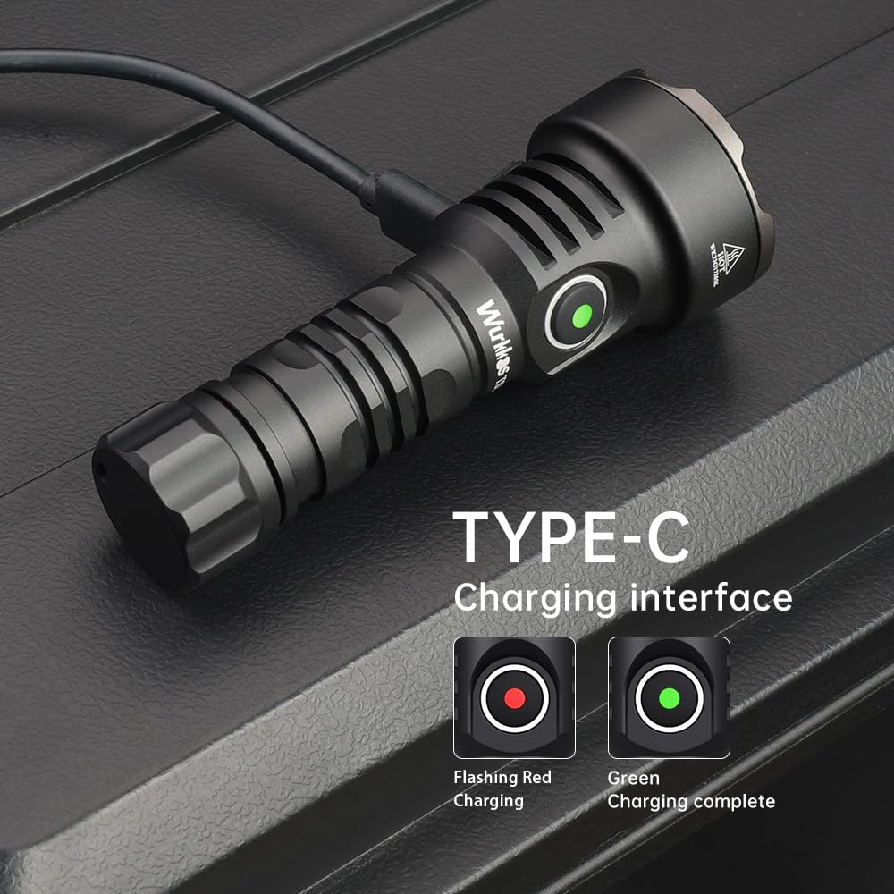 Amazon.co.jp: Wurkkos TS12懐中電灯473M远射、小型LEDライト、軽量高