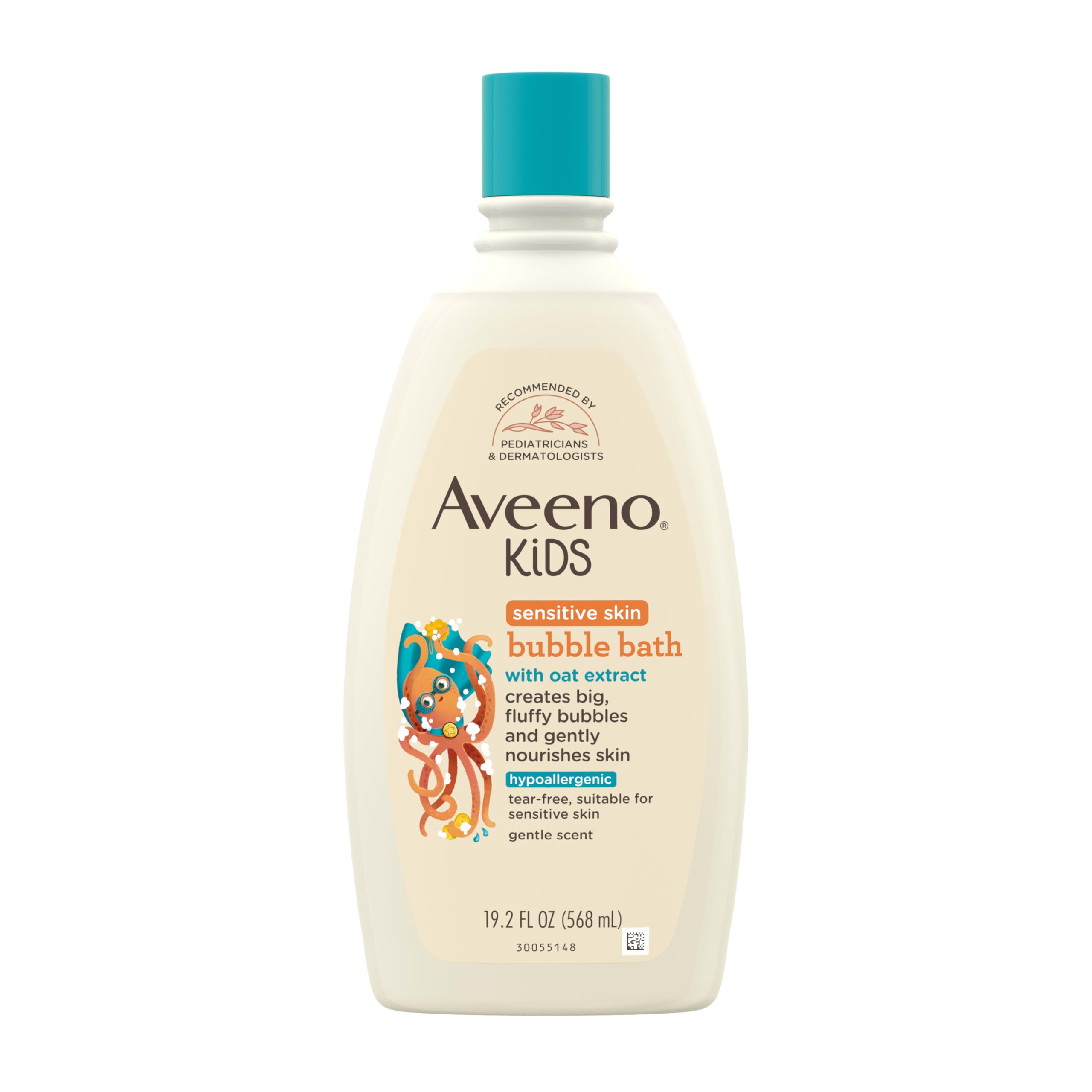 Aveeno Kids Bubble Bath Sensitive Skin 19.2 Ounce