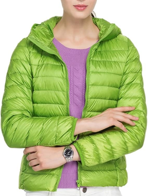 Womens down jacket green Clearance