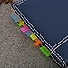 700 Pieces Flags Index Tabs 3 Sizes Sticky Notes Writable Labels Page Marker Bookmarks Text Highlighter Strips, 7 Colors, 5 Set