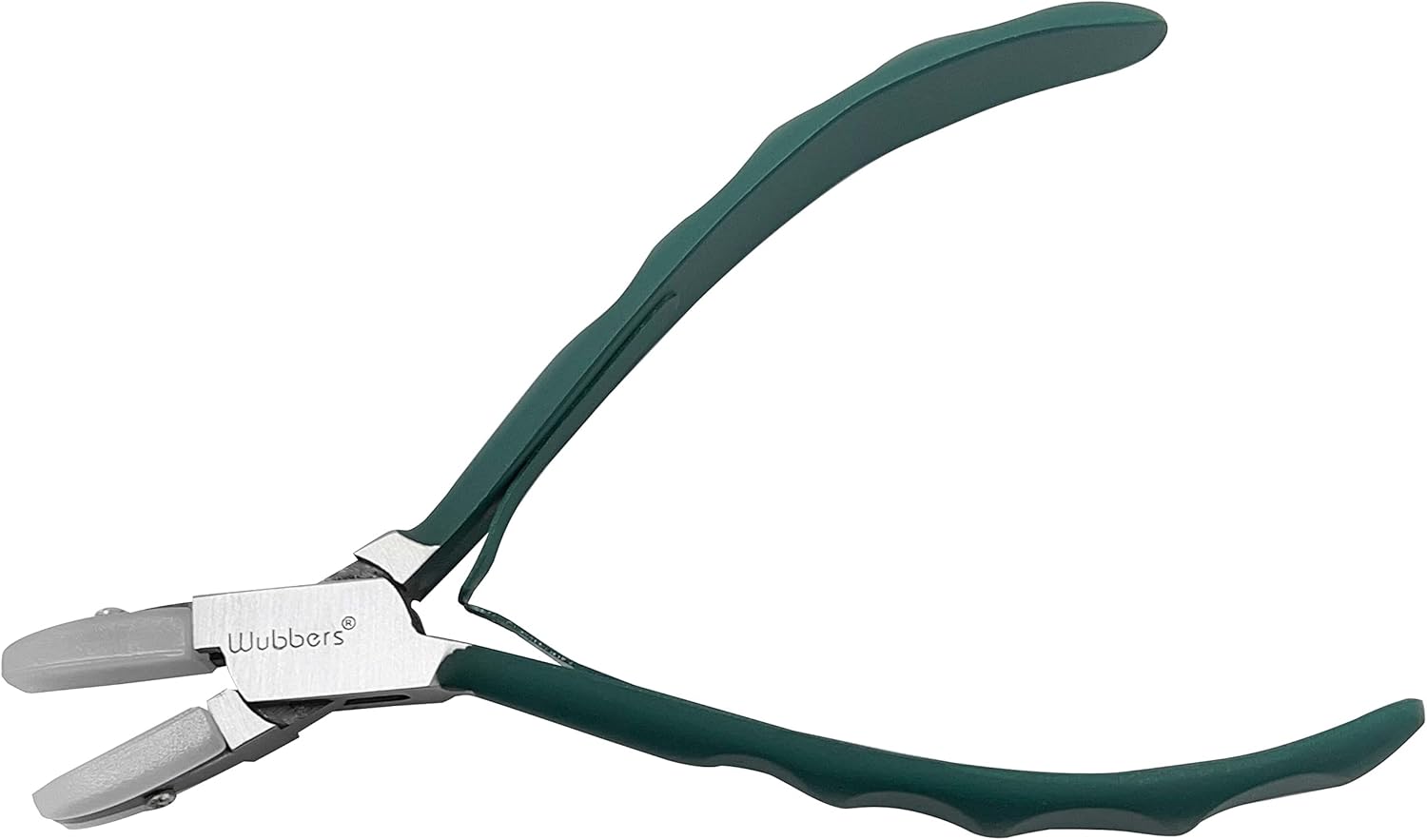 5-3/4" Wubbers® ProLine Series Double Flat Nose Non-Marring Nylon Jewelry Making Wire Straightening Pliers