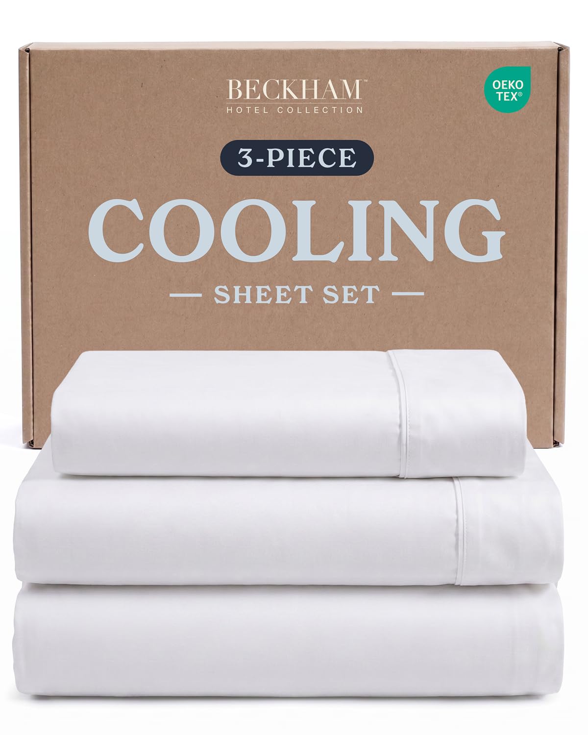 Photo 1 of Beckham Hotel Collection Twin XL Cooling Sheet Set
