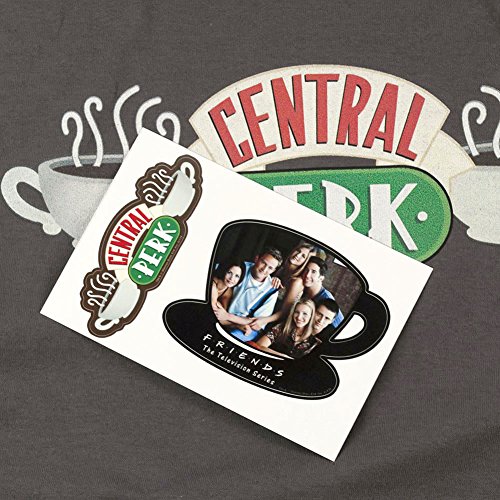 Popfunk Friends TV Central Perk Adult T Shirt & Stickers4