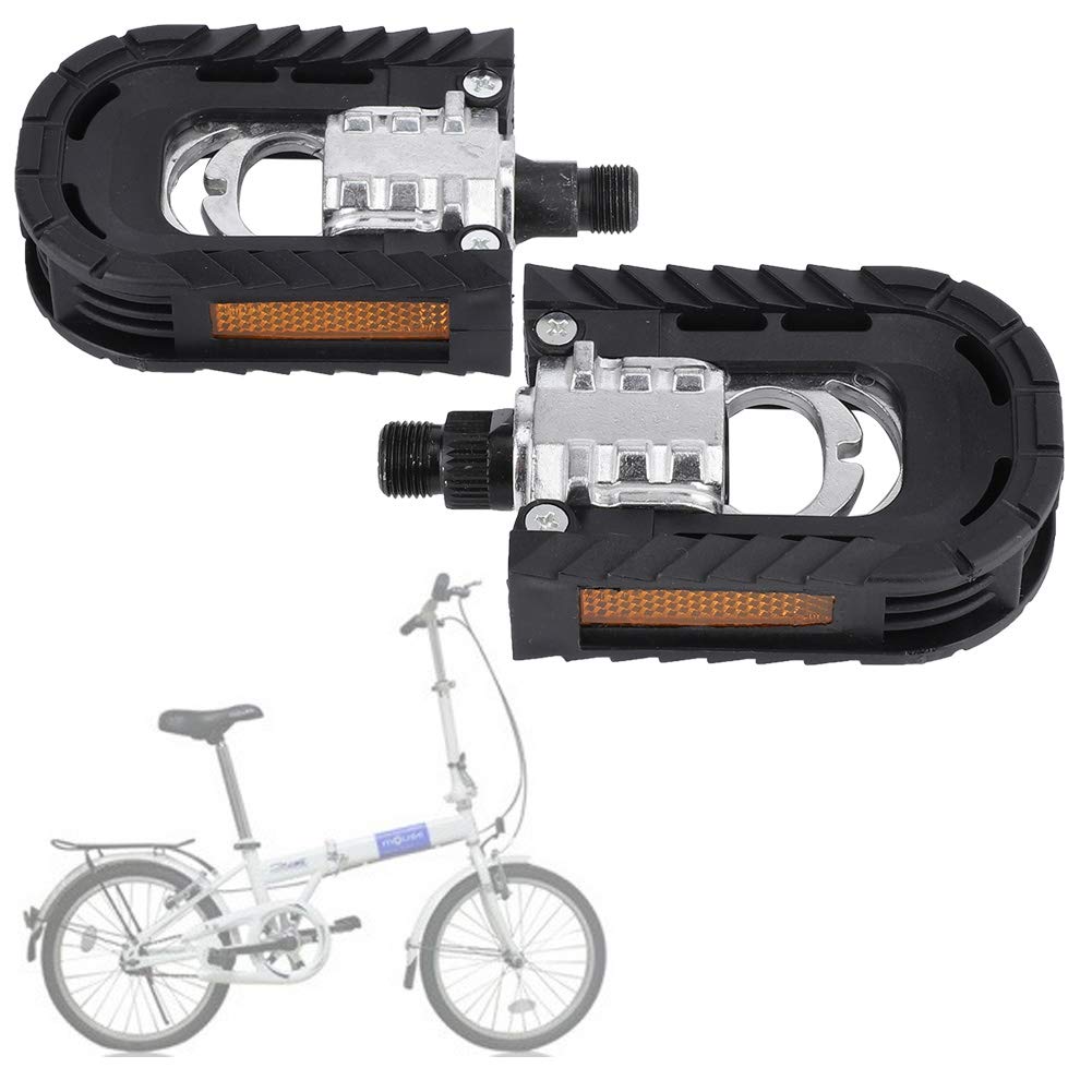 Pédale Pliante Vélo Pliant Avec Réflecteurs, Pédales De Vélo
