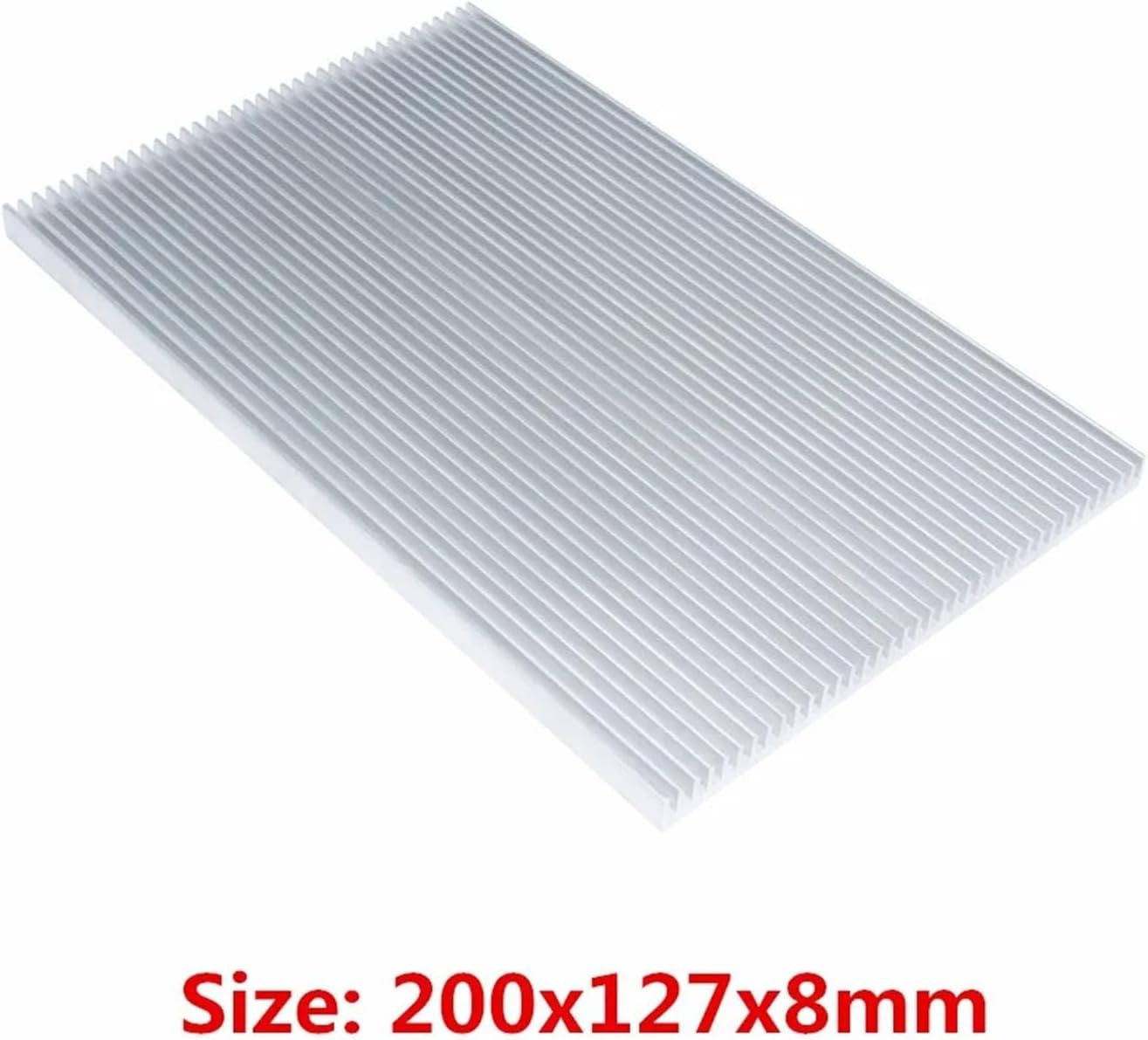 Heatsink 200x127x8 mm Aluminum Radiator Heat Sink Cooler Original 1pc