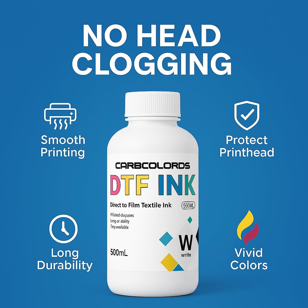 Premium DTF Heat Transfer Ink for DTF Printer (500ml)