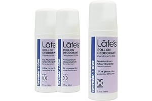 Natural Deodorant | 3oz Roll-On Aluminum Free Natural Deodorant | Lavender & Aloe