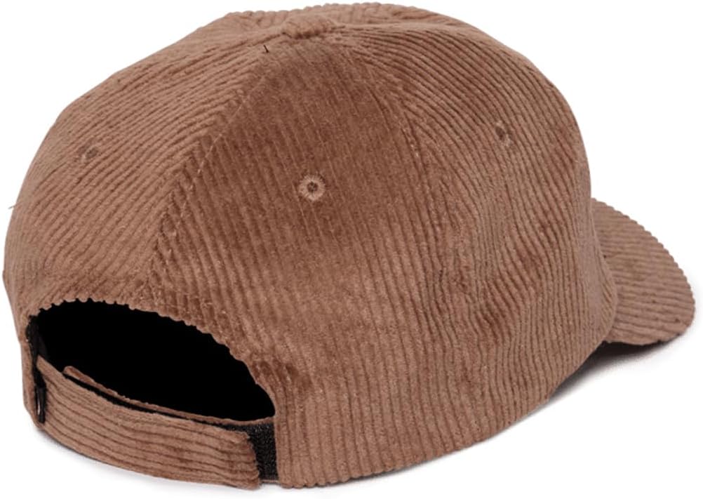 Volcom Mechanic Adjustable Curved Peak Cap in Dusty Brown, Dusty Brown, osz