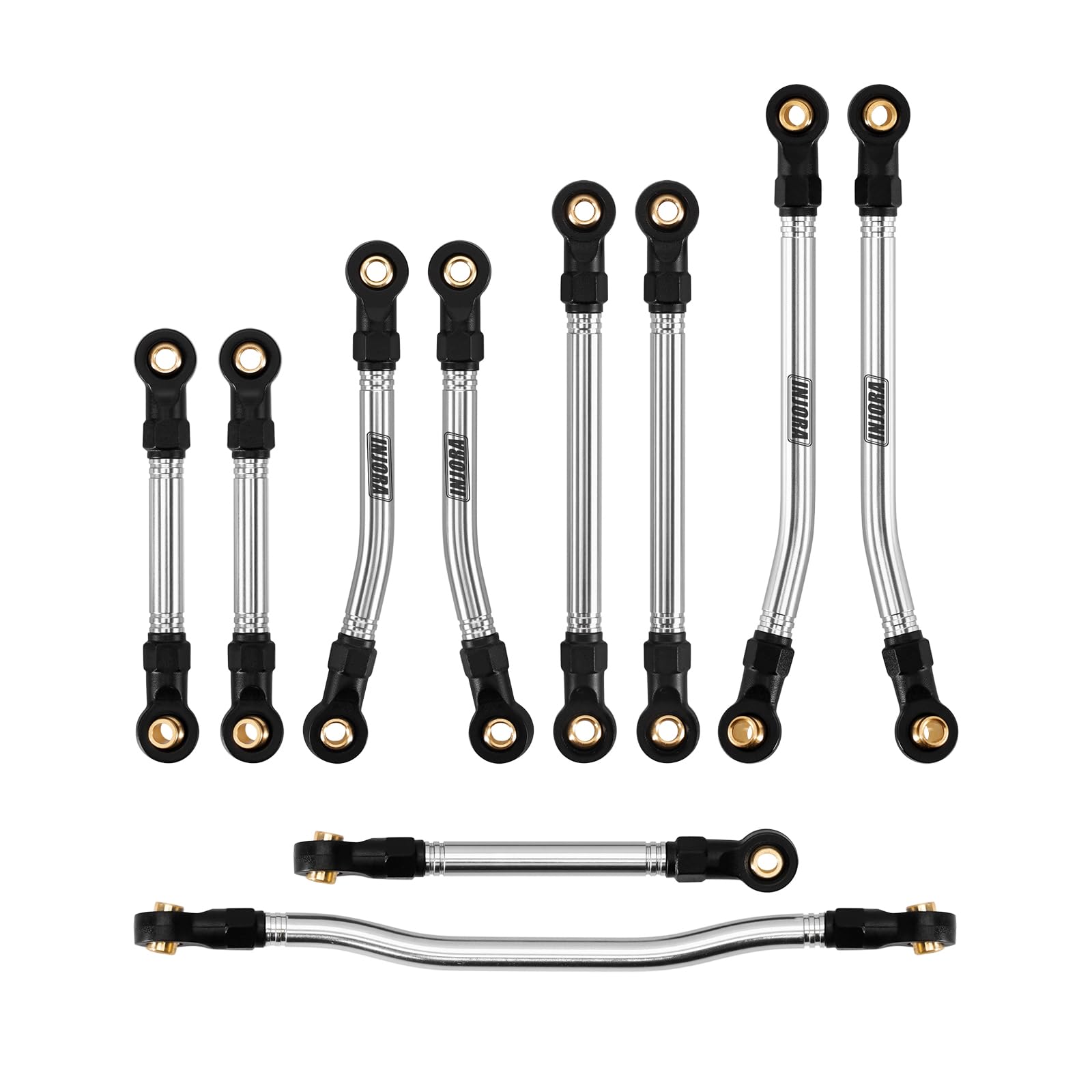 Amazon.com: INJORA Stainless Steel High Clearance Links & Steering