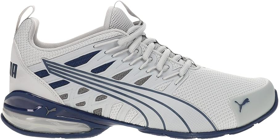 PUMA Mens Voltaic Evo Qtr Fade Running Sneakers Shoes - Grey