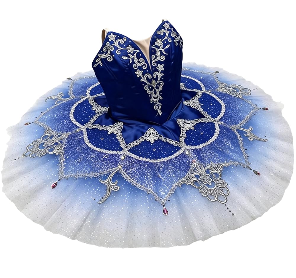OTMYIGO Vestido tutú de Ballet para niñas pequeñas con Disfraz de Princesa Bailarina