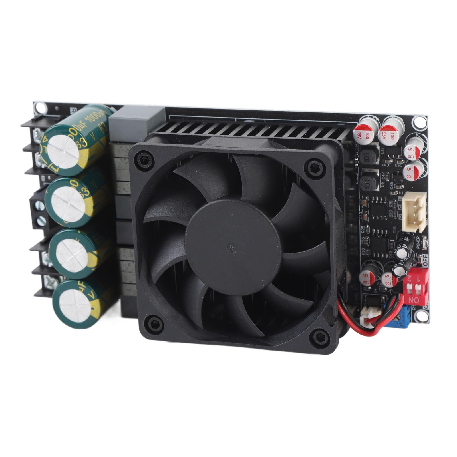 aqxreight Scheda Amplificatore ZK-3002 con Chip TPA3255 Stereo Ad Alta Potenza 300Wx2 Bridge Mono 600W Uscita Amplificatore di Potenza Digitale Stadio Posteriore per Sistemi Professionali
