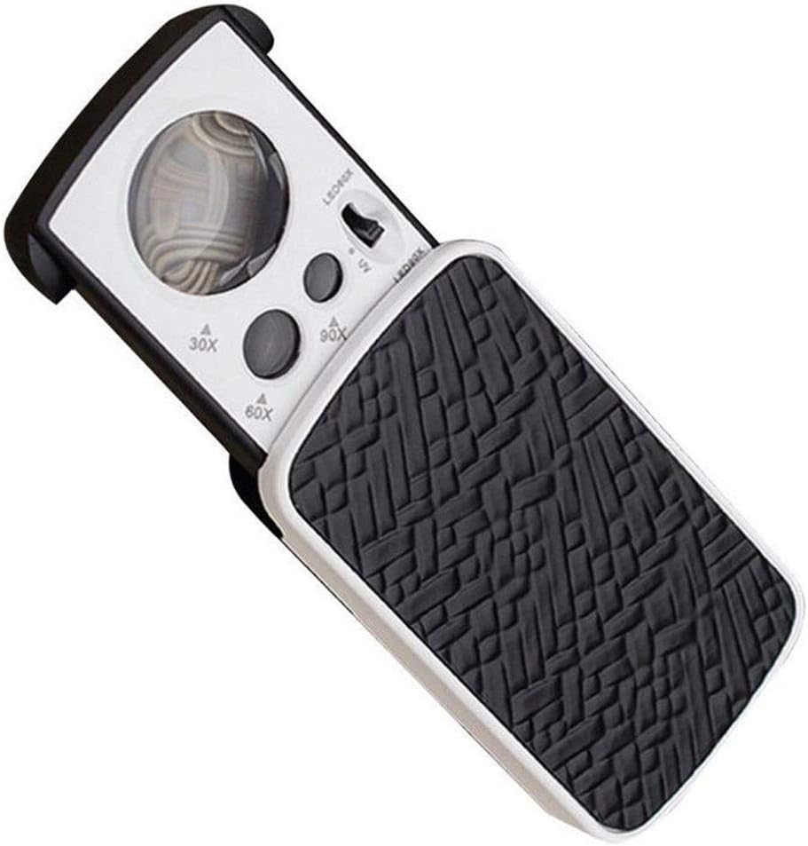 ライト付きスライドアウトポケット - 小型ポータブルルーペ拡大鏡 | ジュエリー、ダイヤモンド、宝石、コイン、切手、岩に最適 Aus ライト付きスライド アウトポケット - 小型ポータブルルーペ拡大鏡 | ジュエリー、ダイヤモンド、宝石、コイン、切手、岩に最適 Aus ...