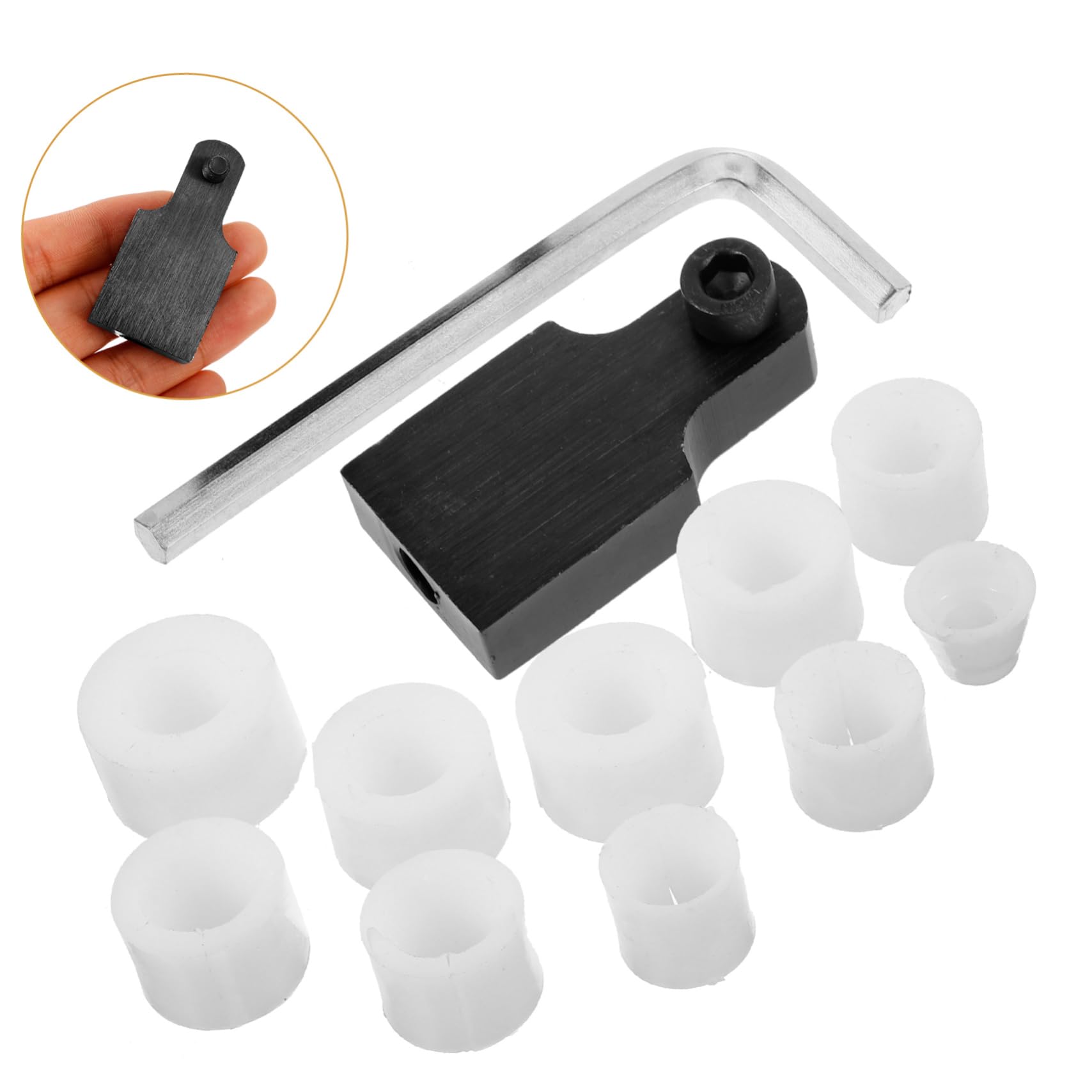Gadpiparty 5 Juegos Clip Para Hacer Joyas Llave Herramienta De Pulido De Joyeros Fabricante Suministros Para Hacer Joyas Herramienta De Mano De Joyeros Reparar Abrazadera De Anillos Metal