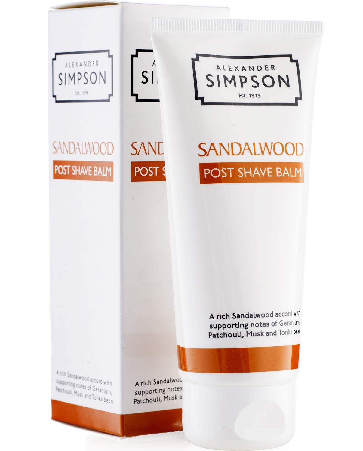 Alexander Simpson Simpsons Post Shave Balm Sandalwood 100Ml