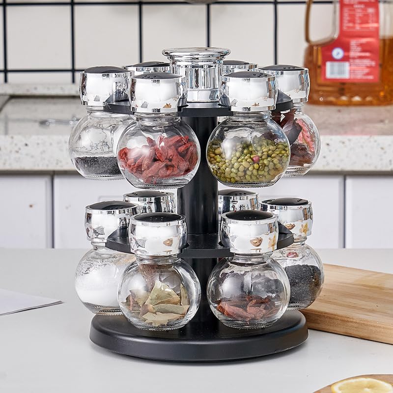 Étagère À Épices Rotative - Porte Épices De Cuisine - Rangement Épices Étagère À Épices Rotative - Porte Épices De Cuisine - Rangement Épices
