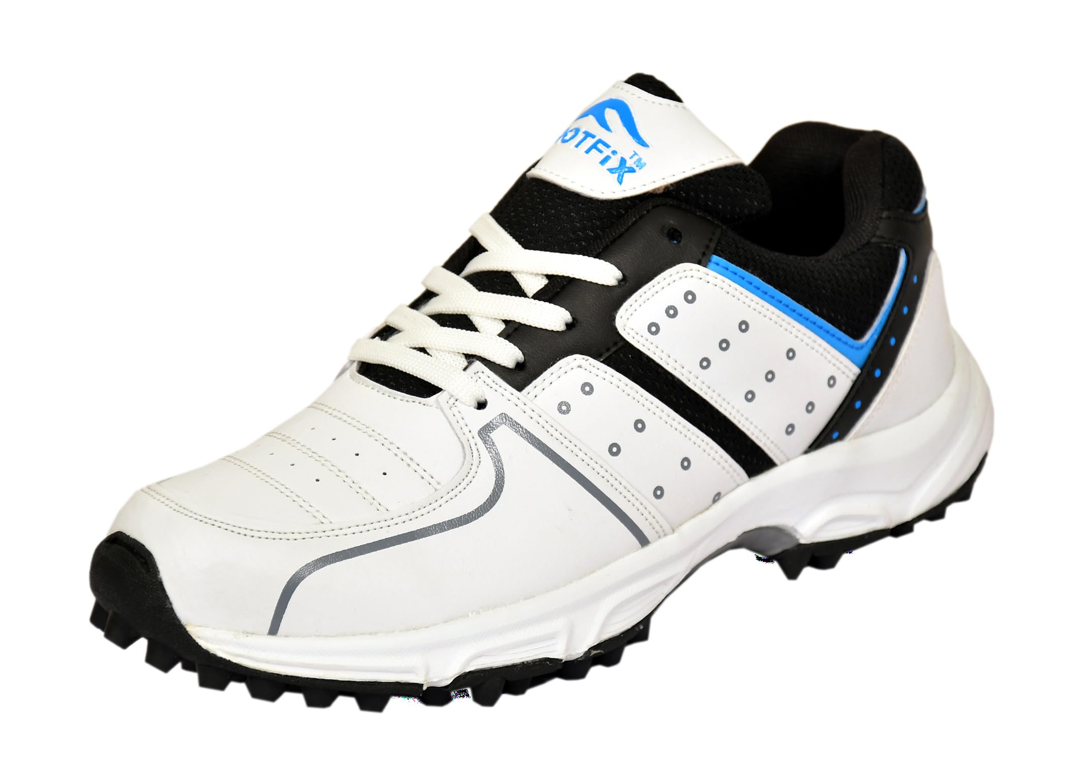 FOOTFIX Cricket Shoes, Xtreme Cricket Shoes for Men, Cricket Sports Shoe (White Yellow, Numeric_10) (B0CCY62PQF) Amazon Price History, Amazon Price Tracker