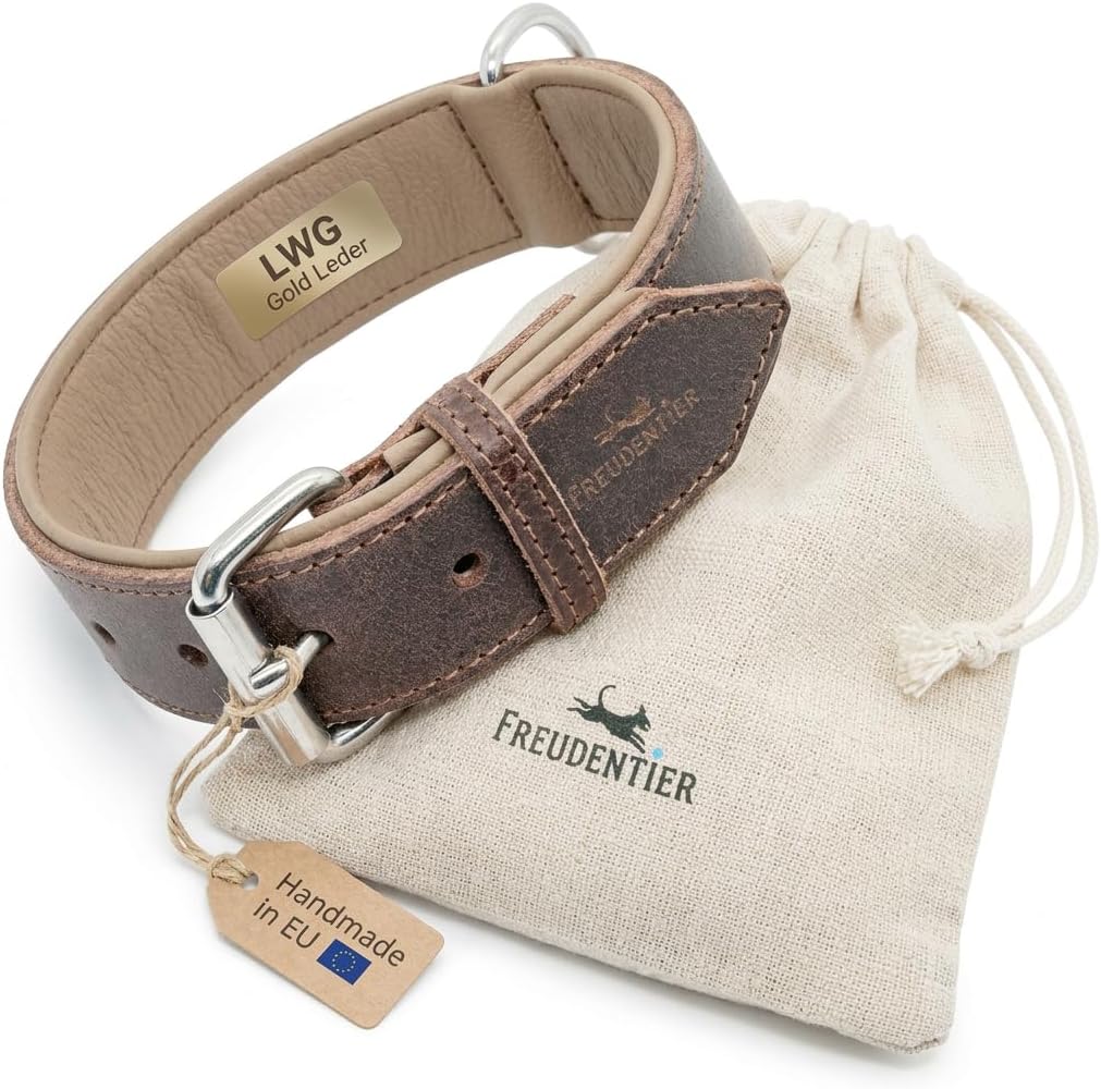 Lederhalsband für Hunde