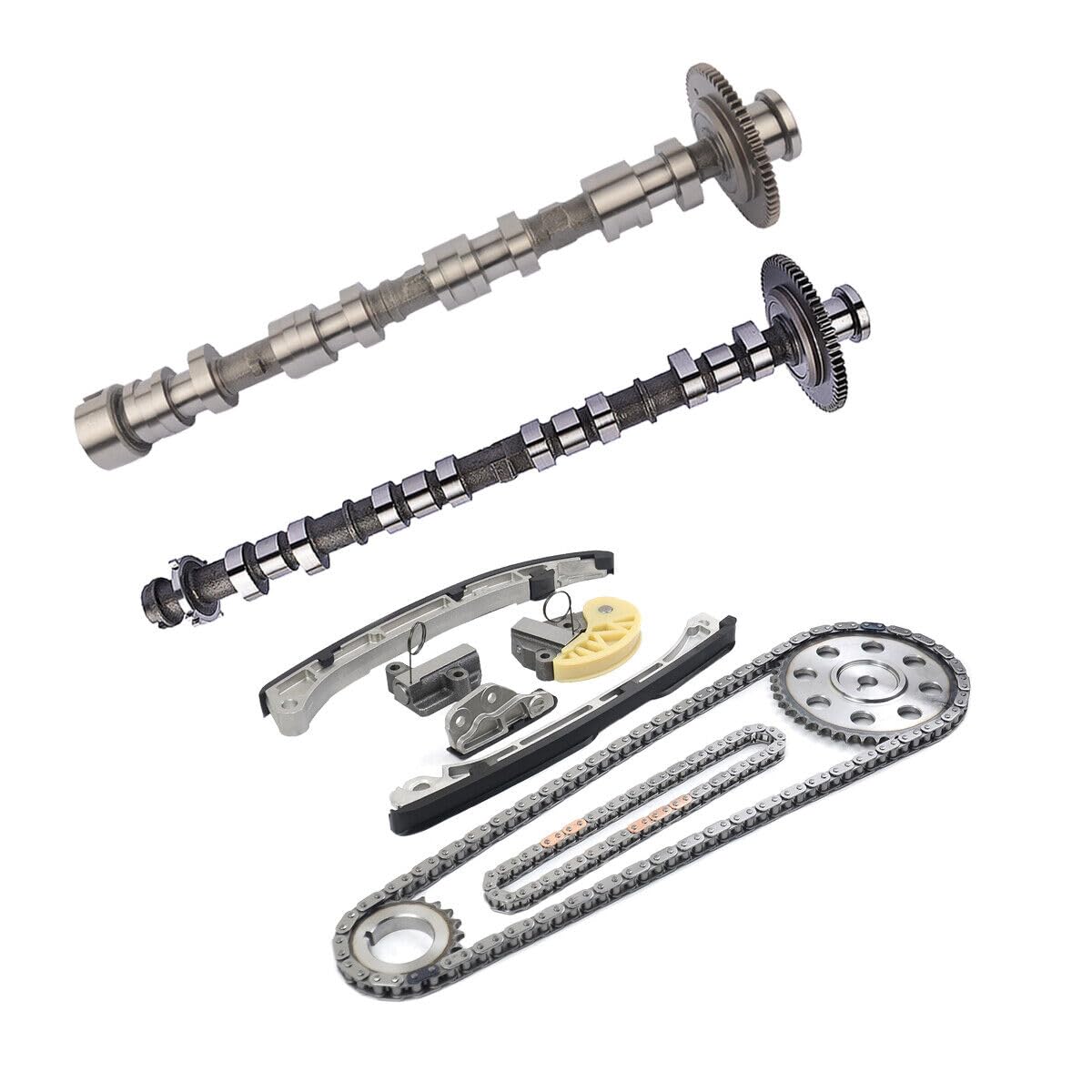 Set catena di distribuzione con albero a camme di aspirazione e scarico Compatibile con 3 6 CX-5 2.2 D1esel SKYACT1V-D HJ-31180 SH0312670A SH0211316 SH0112440 SH0112420