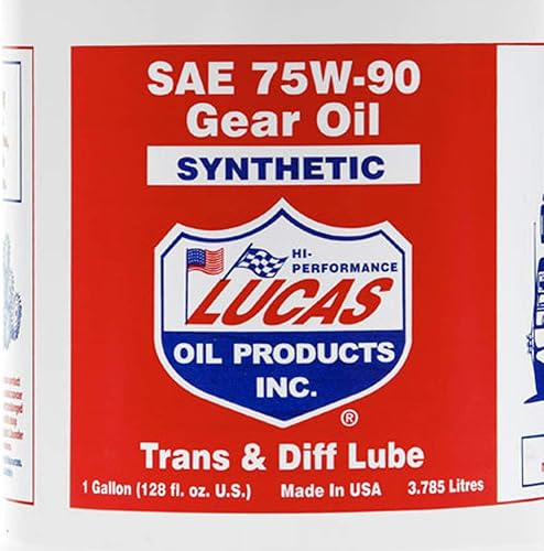 Miniatura 5 de Lucas Oil 10048 SAE 75W-90, lubricante sintético para transmisión y diferencial, 1 galón
